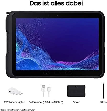 Planšetė - Samsung Galaxy Tab Active 4 Pro T636b 10.1" Juodas
