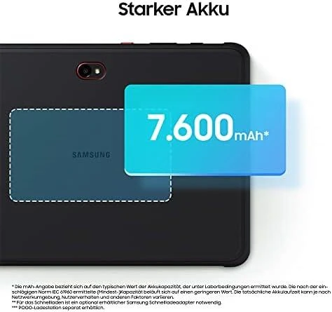 Planšetė - Samsung Galaxy Tab Active 4 Pro T636b 10.1" Juodas