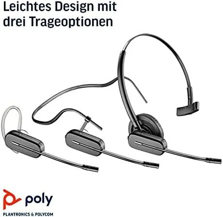 Ausinės su mikrofonu Poly EncorePro HW510 Ant ausų uždedamos su laidu