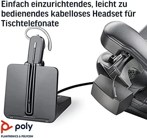 Ausinės su mikrofonu Poly EncorePro HW510 Ant ausų uždedamos su laidu