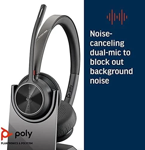 Poly VOYAGER 4320 UC,V4320-M C USB-A,WW Poly | USB-A Ausinės | Su mikrofonu | Yes | Juodas | USB Type-A | Voyager 4320 UC,V4320-M C | Belaidės