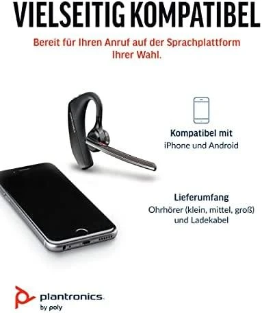 Plantronics Poly Voyager 5200/R Ausinės juodos (203500-05)