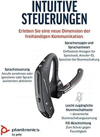 Plantronics Poly Voyager 5200/R Ausinės juodos (203500-05)