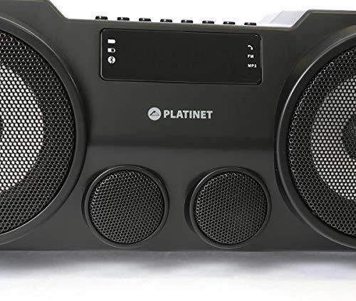 Nešiojama belaidė kolonėlė Platinet PMG76B, Juoda