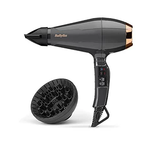 BaByliss Plaukų džiovintuvas (6719DE) Air Pro 2200 pilkas