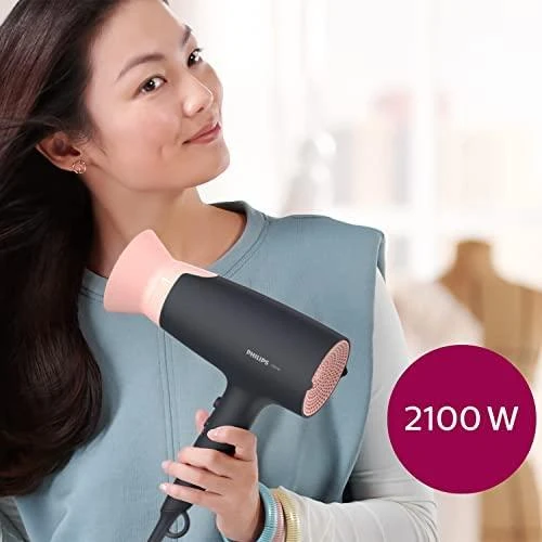 Plaukų džiovintuvas Philips 3000 serija BHD350/10, Juodos/Rausvos spalvos