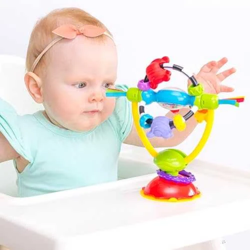 PLAYGRO besisukantis žaislas maitinimo kėdutei, 0182212