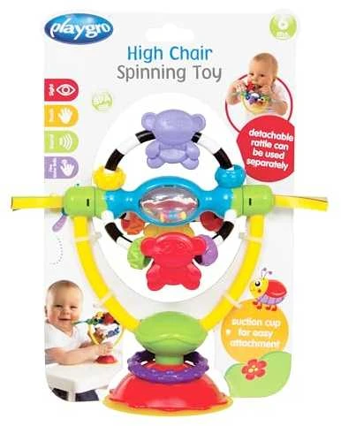 PLAYGRO besisukantis žaislas maitinimo kėdutei, 0182212