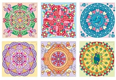 PlayMais žaidimas mozaika 3000, Mandala