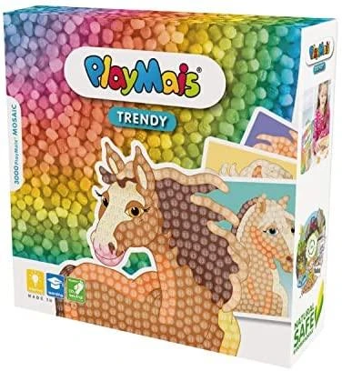 PlayMais žaidimas mozaika 3000, Žirgai