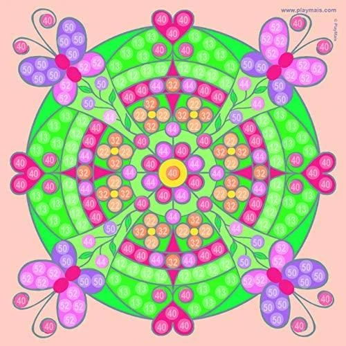 PlayMais žaidimas mozaika 3000, Mandala