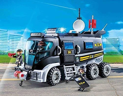 PLAYMOBIL CITY ACTION Specialiųjų operacijų sunkvežimis, 9360
