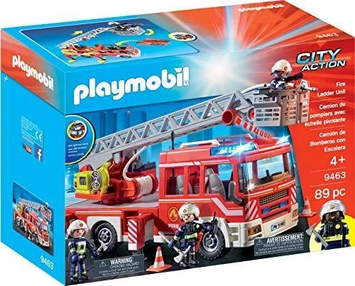 PLAYMOBIL CITY ACTION Fire Ladder Unit, 9463