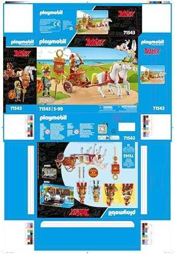 Playmobil - Asteriksas: Romėnų vežimas (71543)