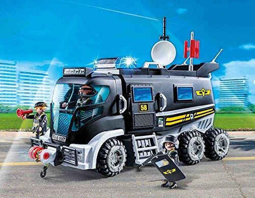 PLAYMOBIL CITY ACTION Specialiųjų operacijų sunkvežimis, 9360