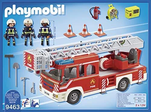 PLAYMOBIL CITY ACTION Fire Ladder Unit, 9463