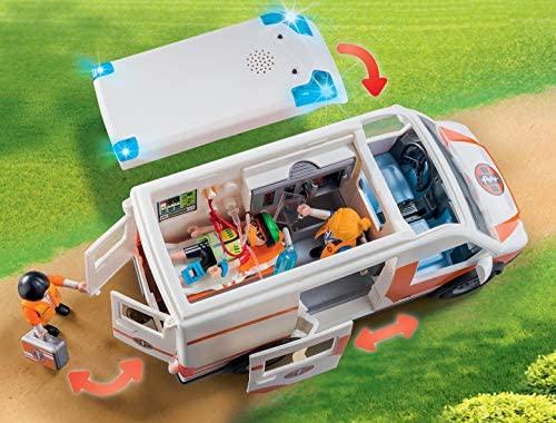 70049 PLAYMOBIL® City Life, Greitoji pagalba su garsais ir šviesomis
