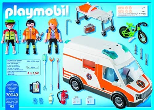 70049 PLAYMOBIL® City Life, Greitoji pagalba su garsais ir šviesomis