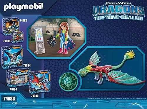 71083 PLAYMOBIL® Dragons, Plunksnos ir Aleksas