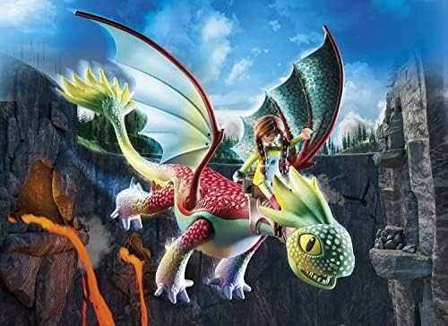 71083 PLAYMOBIL® Dragons, Plunksnos ir Aleksas
