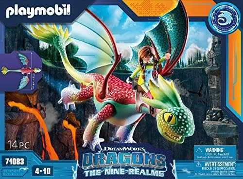 71083 PLAYMOBIL® Dragons, Plunksnos ir Aleksas