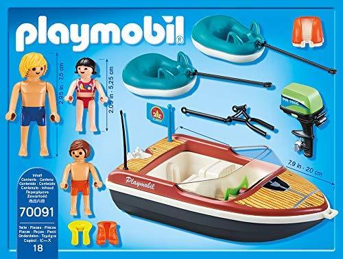 Playmobil 70091 Motorinė valtis su pontonais