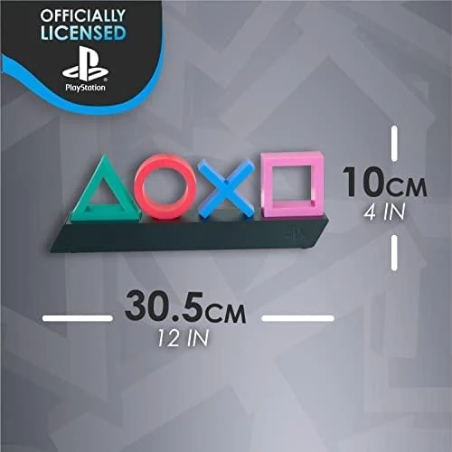 Paladone PlayStation Icons lempa (spalvota)