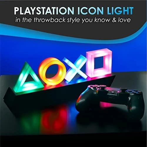 Paladone PlayStation Icons lempa (spalvota)