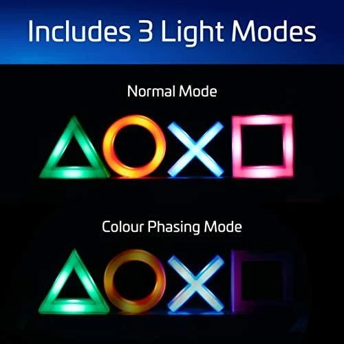 Paladone PlayStation Icons lempa (spalvota)