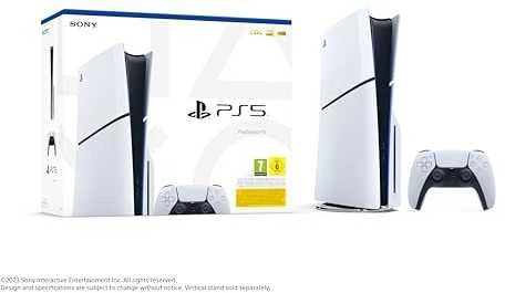 Sony PlayStation 5 SLIM žaidimų konsolė (1 TB SSD, Disc Drive)
