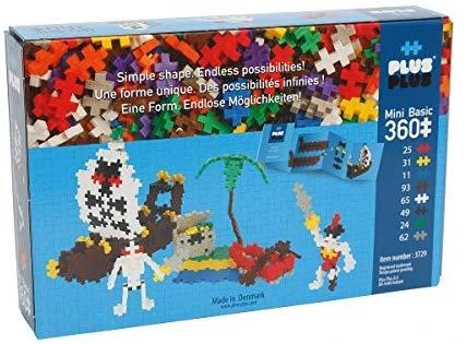 PLUS PLUS konstruktorius Basic 360 - Pirates, 3729
