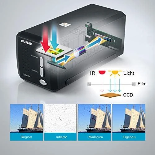 Skeneris Filmų skaitytuvas Plustek Opticfilm PLUS-OF-8200I-AI (USB)