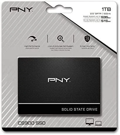 PNY Technologies PNY CS900 1 TB 2,5" Serial ATA III 3D TLC