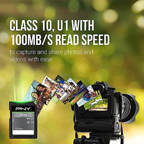Atminties kortelė Pny Technologies Karta PNY Elite SDHC 32 GB Class 10 UHS-I/U1 (P-SD32GU1100EL-GE)