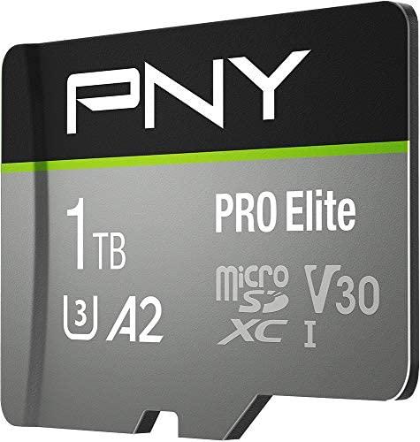 Atminties kortelė PNY PRO Elite Micro SDXC 1TB + Adapteris SD