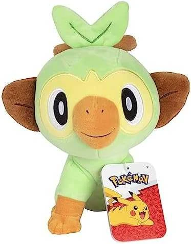 Jazwares Pokemon Grookey plush toy 20cm
