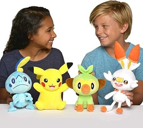 Jazwares Pokemon Grookey plush toy 20cm