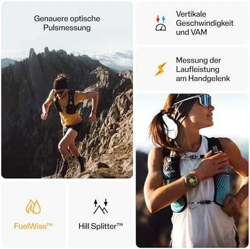 Išmanusis laikrodis  Polar Grit X2 Pro, Juodas