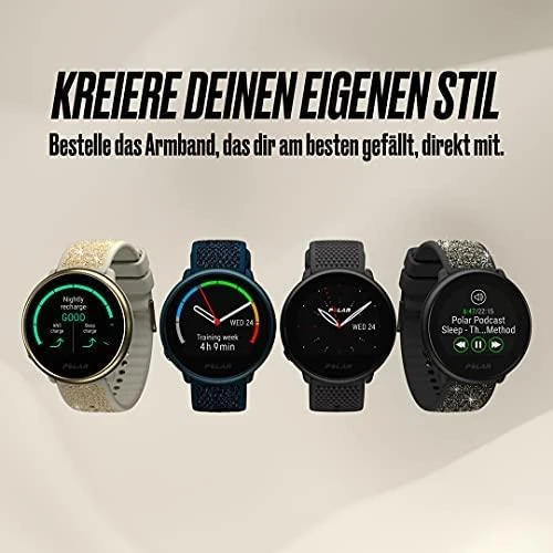 Išmanusis laikrodis Polar Ignite 2, S/L dydžio, Juodos spalvos
