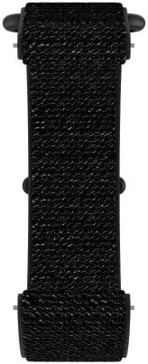 Išmaniojo laikrodžio Polar nailoninis dirželis, Juodos spalvos, 20mm