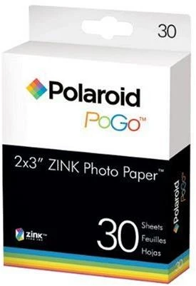 Polaroid 2 x 3" Premium ZINK fotopopierius, skirtas Polaroid Snap ir Snap Touch fotoaparatams Kiekis 30