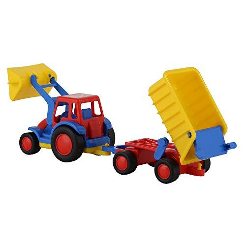 Polesie Wader Traktor krautuvas su priekaba (9623)
