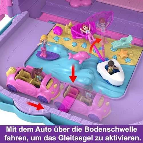 „Polly Pocket“ pramogų lagaminas