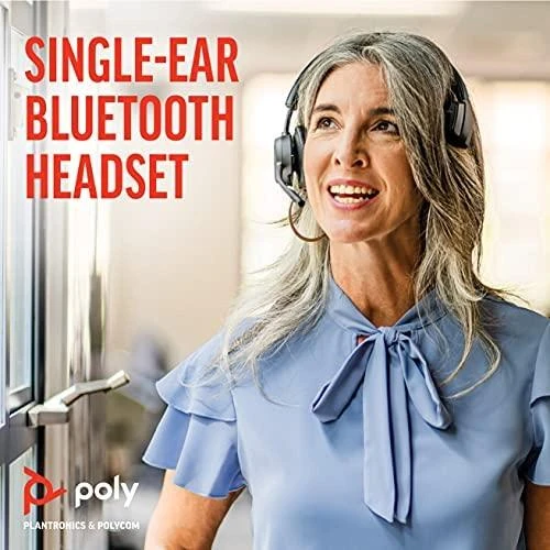 Ausinės Poly Plantronics Voyager 4310 MS USB-A Mono CS + doko stotelė