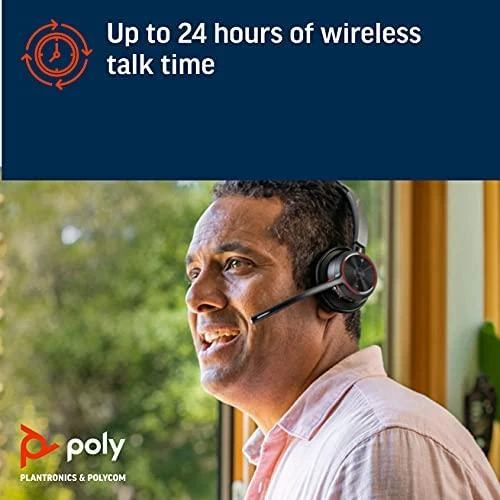 Ausinės Poly Plantronics Voyager 4310 MS USB-A Mono CS + doko stotelė