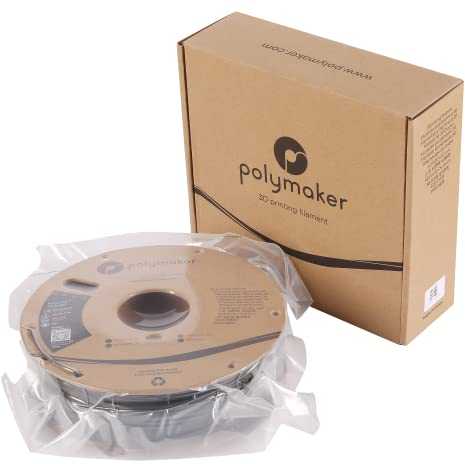 Polymaker PolyLite PLA-CF - 1kg - 1.75mm - juodas