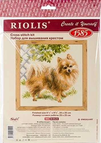 RIOLIS – Create It Yourself – Siuvinėjimo rinkinys „Špicas“ 1585 (30x40 cm)