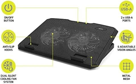 „Port Designs“ PORT CONNECT COOLER PRO nešiojamojo kompiuterio stovas