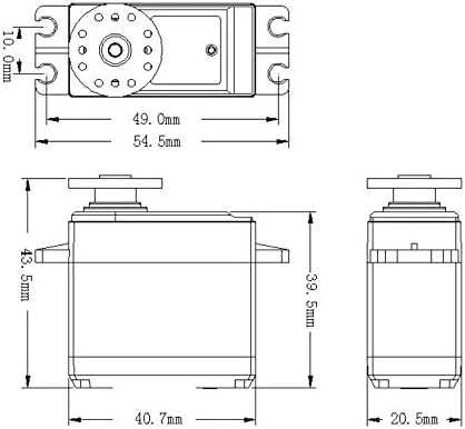 Oem Servo PowerHD LF-20MG standard