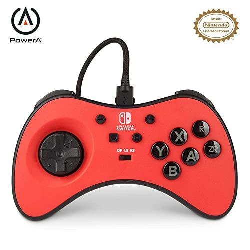 Power A PowerA FightPad Laidinis Valdiklis | Nintendo Switch (Raudonas)